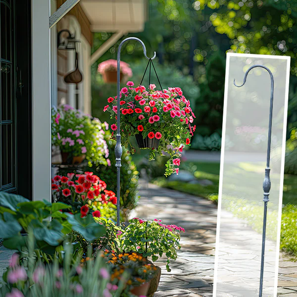 Shepherd's Hook Garden Stake