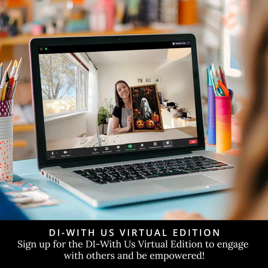 The DIYer Monthly: Ghostly Masterpiece FREE D.I.-With Us Virtual Edition